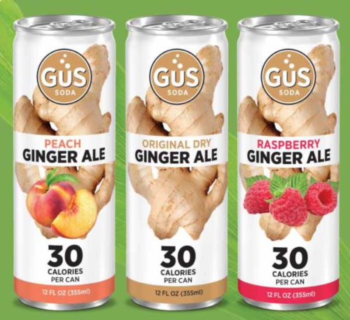 30-Calorie Ginger Ales in Three Flavors - GuS Soda - Less Sugar • Not ...