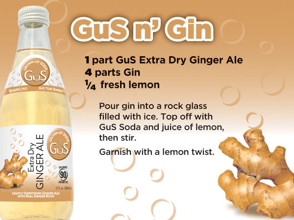 GuS Extra Dry Ginger Ale